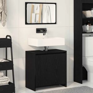 vidaXL Armoire de Salle de Bain Noire - Moderne, Compacte, Durable - Publicité vidaXL Armoire de Salle de Bain Noire - Moderne, Compacte, Durable - Publicité