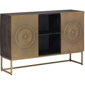Buffet Laiton 105 X 30 X 70 Cm Vidaxl - Publicité Buffet Laiton 105 X 30 X 70 Cm Vidaxl - Publicité