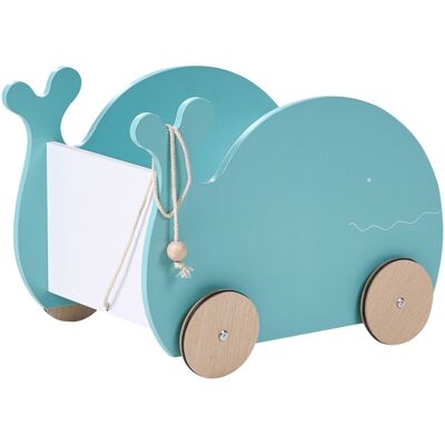 Beliani Coffres À Jouets En Mdf À Roulettes En Forme De Baleine Rangement Pour Jouets Me - Publicité Beliani Coffres À Jouets En Mdf À Roulettes En Forme De Baleine Rangement Pour Jouets Me - Publicité