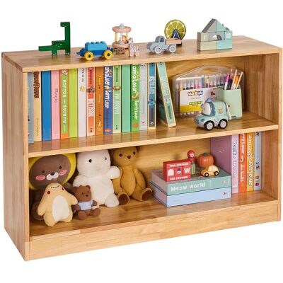 Vevor Organisateur De Rangement De Jouets Enfants Armoire À 2 Niveaux Marron - Publicité Vevor Organisateur De Rangement De Jouets Enfants Armoire À 2 Niveaux Marron - Publicité