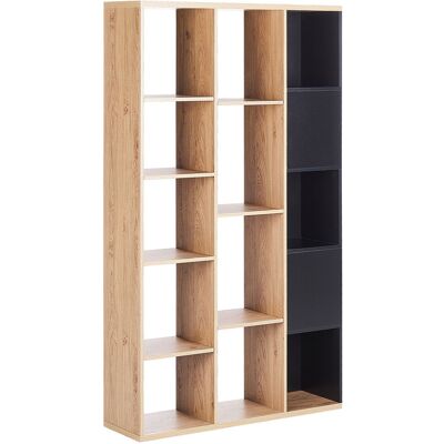 Bibliothèque Beliani Bangor Bois Clair 5 Niveaux - Étagère - Publicité Bibliothèque Beliani Bangor Bois Clair 5 Niveaux - Étagère - Publicité