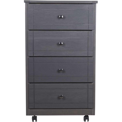 LIBEROSHOPPING GIADA - gris - 4-drawer Cabinet cart - Publicité LIBEROSHOPPING GIADA - gris - 4-drawer Cabinet cart - Publicité