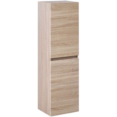 Beliani Armoire Murale Pour Salle De Bain Scandinave En Mdf Avec 2 Étagères Marron Clair - Publicité Beliani Armoire Murale Pour Salle De Bain Scandinave En Mdf Avec 2 Étagères Marron Clair - Publicité