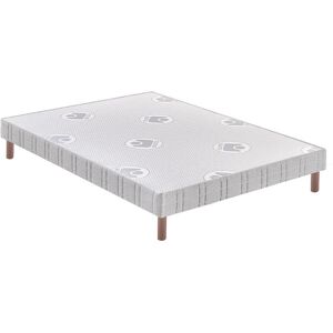 Sommier Tapissier Bultex Confort Ferme + Pieds 160x190 - Publicité Sommier Tapissier Bultex Confort Ferme + Pieds 160x190 - Publicité