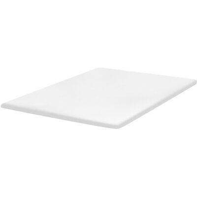 BELIANI Protège-matelas en Mousse 180x200cm Blanc Confort - Publicité BELIANI Protège-matelas en Mousse 180x200cm Blanc Confort - Publicité