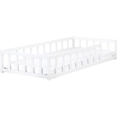 Beliani Plateforme De Lit Enfant Avec Sommier À Lattes 90 X 200 Cm Avec En Bois De Pin B - Publicité Beliani Plateforme De Lit Enfant Avec Sommier À Lattes 90 X 200 Cm Avec En Bois De Pin B - Publicité