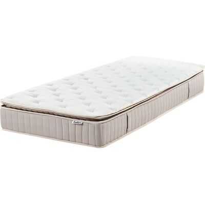 Beliani - Matelas Daydream - Ressorts ensachés 7 zones - Latex - Blanc - Publicité Beliani - Matelas Daydream - Ressorts ensachés 7 zones - Latex - Blanc - Publicité