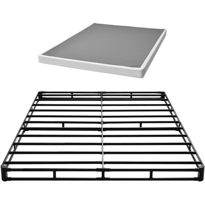 Vevor Sommier Tapissier Cadre De Lit 2010x1510x102mm Revêtement En Tissu Lavable - Publicité Vevor Sommier Tapissier Cadre De Lit 2010x1510x102mm Revêtement En Tissu Lavable - Publicité
