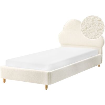 Beliani Lit Simple Moderne Pour Enfant Avec Cadre À Lattes 90 X 200 Cm Tête De Lit Rembo - Publicité Beliani Lit Simple Moderne Pour Enfant Avec Cadre À Lattes 90 X 200 Cm Tête De Lit Rembo - Publicité