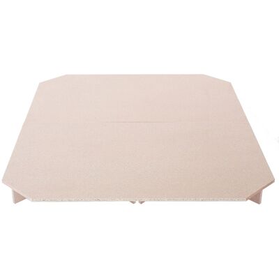 Beliani Podium Pour Lit Double À Eau 180 X 200 Cm En Mdf Stabilité Assurée - Publicité Beliani Podium Pour Lit Double À Eau 180 X 200 Cm En Mdf Stabilité Assurée - Publicité