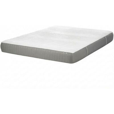 Matelas en Mousse à Mémoire Blanc et Gris Super King - Memory Foam Mattress - Publicité Matelas en Mousse à Mémoire Blanc et Gris Super King - Memory Foam Mattress - Publicité