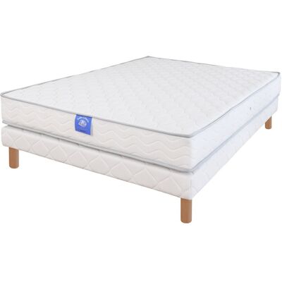 Belle Literie - Rubis - 120x190 - Sommier Tapissier - Mattress set - Publicité Belle Literie - Rubis - 120x190 - Sommier Tapissier - Mattress set - Publicité