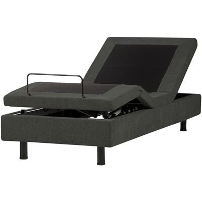 Beliani Lit Electrique Moderne Articulé Réglable Par Télécommande Sans Tête De Lit 80 X - Publicité Beliani Lit Electrique Moderne Articulé Réglable Par Télécommande Sans Tête De Lit 80 X - Publicité