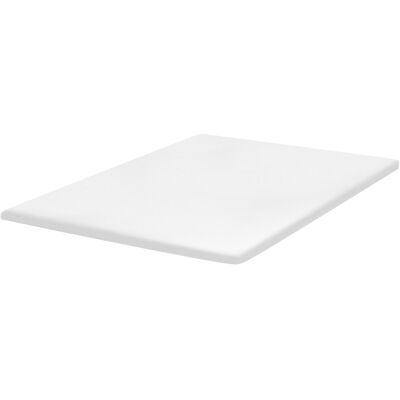BELIANI Protège-matelas en mousse 160x200cm Blanc - Housse de matelas - Publicité BELIANI Protège-matelas en mousse 160x200cm Blanc - Housse de matelas - Publicité