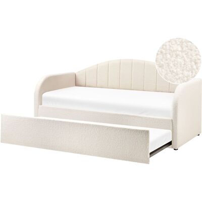 Lit gigogne Beliani Beige Clair - Chambre d'enfant ou d'amis - Lit avec rangement - Publicité Lit gigogne Beliani Beige Clair - Chambre d'enfant ou d'amis - Lit avec rangement - Publicité