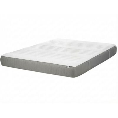 Matelas à Mémoire de Forme Beliani - Blanc et Gris - King Size UE - Publicité Matelas à Mémoire de Forme Beliani - Blanc et Gris - King Size UE - Publicité
