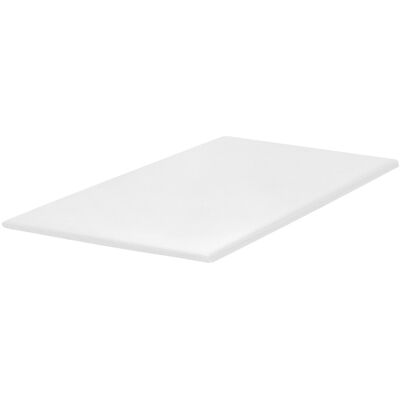 BELIANI Protege-matelas en mousse 160x200cm Blanc - Housse de matelas - Publicité BELIANI Protege-matelas en mousse 160x200cm Blanc - Housse de matelas - Publicité