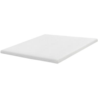 BELIANI Housse de Matelas en Latex 180x200cm Blanc - Protège-matelas - Publicité BELIANI Housse de Matelas en Latex 180x200cm Blanc - Protège-matelas - Publicité