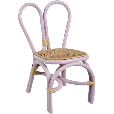 Chaise enfant bohème violette Beliani - Publicité Chaise enfant bohème violette Beliani - Publicité