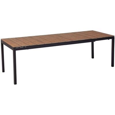 Beliani Table De Jardin À Rallonge En Aluminium 198/248 X 90 Cm Meubles Mobilier D'Extér - Publicité Beliani Table De Jardin À Rallonge En Aluminium 198/248 X 90 Cm Meubles Mobilier D'Extér - Publicité