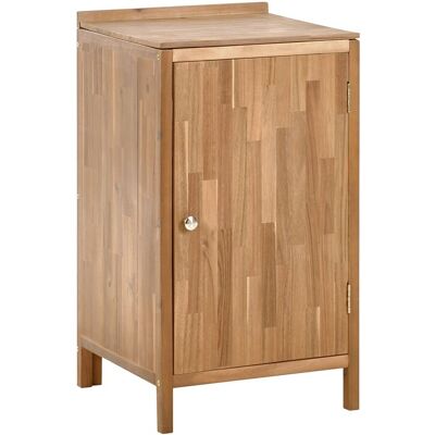 Beliani Armoire De Cuisine Extérieur Avec 2 Étagères Et Plan De Travail 50x50x90cm Bois - Publicité Beliani Armoire De Cuisine Extérieur Avec 2 Étagères Et Plan De Travail 50x50x90cm Bois - Publicité
