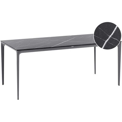 Beliani Table De Jardin Avec Plateau En Hpl Et Structure En Aluminium Résistante Aux Uv - Publicité Beliani Table De Jardin Avec Plateau En Hpl Et Structure En Aluminium Résistante Aux Uv - Publicité