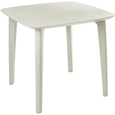 Beliani Table De Jardin En Matière Synthétique 4 Places Résistante Aux Intempéries Meubl - Publicité Beliani Table De Jardin En Matière Synthétique 4 Places Résistante Aux Intempéries Meubl - Publicité