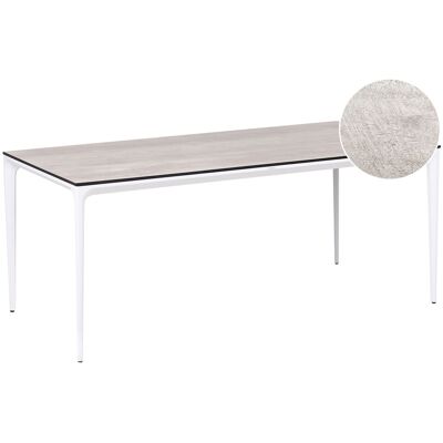 Beliani Table De Jardin Avec Plateau En Hpl Et Structure En Aluminium Résistante Aux Uv - Publicité Beliani Table De Jardin Avec Plateau En Hpl Et Structure En Aluminium Résistante Aux Uv - Publicité