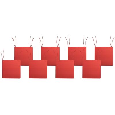 Beliani Lot 8 Coussins De Siège Pour Chaises De Jardin Résistant Aux Uv En Tissu Polyest - Publicité Beliani Lot 8 Coussins De Siège Pour Chaises De Jardin Résistant Aux Uv En Tissu Polyest - Publicité