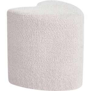 Beliani Pouf En Forme De Coeur Tabouret Repose Pied Ottoman Rembourré En Tissu Chenille - Publicité Beliani Pouf En Forme De Coeur Tabouret Repose Pied Ottoman Rembourré En Tissu Chenille - Publicité
