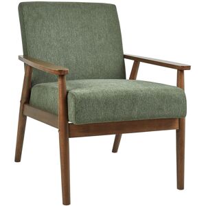 Beliani Fauteuil Rétro En Tissu Polyester Semblable À Du Lin Salon Structure En Bois Fon - Publicité Beliani Fauteuil Rétro En Tissu Polyester Semblable À Du Lin Salon Structure En Bois Fon - Publicité