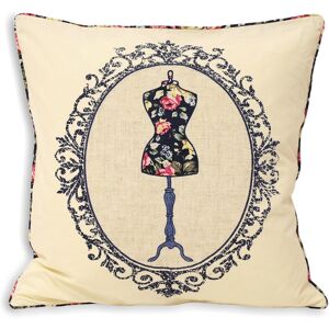 Housse de Coussin Riva Home Victoria Mannequin Bleu - Housse de Coussin - Publicité Housse de Coussin Riva Home Victoria Mannequin Bleu - Housse de Coussin - Publicité