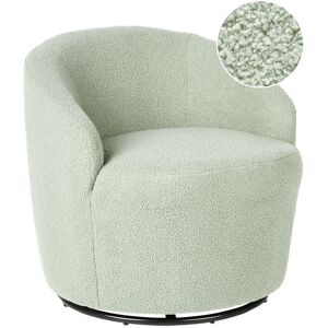 Fauteuil Beliani Davik - Style Rétro Bouclé Vert - Publicité Fauteuil Beliani Davik - Style Rétro Bouclé Vert - Publicité
