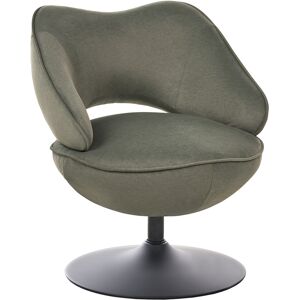 Beliani Fauteuil D'Appoint En Velours Base Pivotante Ergonomique Dossier Bas Vert Foncé - Publicité Beliani Fauteuil D'Appoint En Velours Base Pivotante Ergonomique Dossier Bas Vert Foncé - Publicité