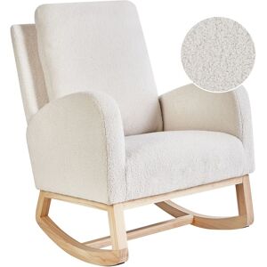 Fauteuil rétro Bouclé Beliani Alsta - Salon ou chambre d'enfant - Publicité Fauteuil rétro Bouclé Beliani Alsta - Salon ou chambre d'enfant - Publicité