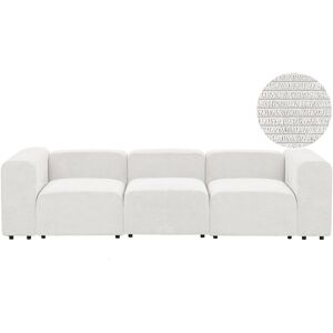 Beliani Falsterbo Canapé Modular Blanc - Canapé - Publicité Beliani Falsterbo Canapé Modular Blanc - Canapé - Publicité