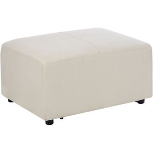 Ottomane Moderne Beige Clair en Polyester Beliani Kohlo - Ottoman - Publicité Ottomane Moderne Beige Clair en Polyester Beliani Kohlo - Ottoman - Publicité