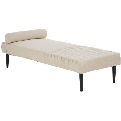Beliani Mauriac Canapé Longue Moderne Minimaliste Beige - Publicité Beliani Mauriac Canapé Longue Moderne Minimaliste Beige - Publicité