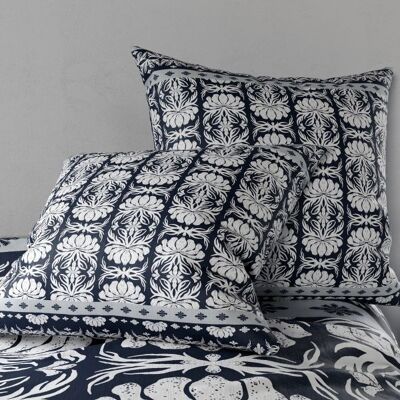 Les Ateliers Du Linge Coussin Déco 40x40 Cm Coton Folk - Publicité Les Ateliers Du Linge Coussin Déco 40x40 Cm Coton Folk - Publicité