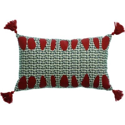 Les Ateliers Du Linge Coussin Déco 30x50 Cm Coton Kilima - Publicité Les Ateliers Du Linge Coussin Déco 30x50 Cm Coton Kilima - Publicité