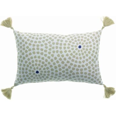 Les Ateliers Du Linge Coussin Déco Réversible 30x50 Cm Coton Jaita - Publicité Les Ateliers Du Linge Coussin Déco Réversible 30x50 Cm Coton Jaita - Publicité