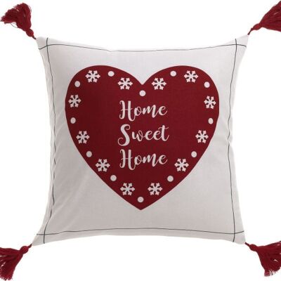 Les Ateliers Du Linge Coussin Déco 30x50 Cm Coton Sweet Home - Publicité Les Ateliers Du Linge Coussin Déco 30x50 Cm Coton Sweet Home - Publicité