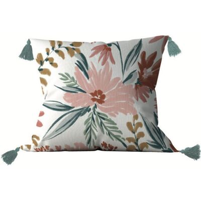 Les Ateliers Du Linge Coussin Déco 40x40 Cm Coton Marna - Publicité Les Ateliers Du Linge Coussin Déco 40x40 Cm Coton Marna - Publicité