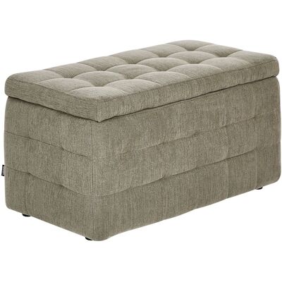 Beliani Ottoman Coffre De Rangement Moderne En Tissu Capitonné Chambre Vert Michigan - Publicité Beliani Ottoman Coffre De Rangement Moderne En Tissu Capitonné Chambre Vert Michigan - Publicité