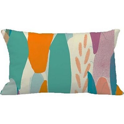 Les Ateliers Du Linge Coussin Déco 30x50 Cm Coton Poppy - Publicité Les Ateliers Du Linge Coussin Déco 30x50 Cm Coton Poppy - Publicité