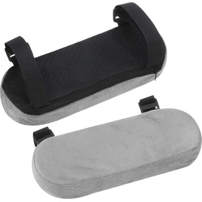 Uxcell En Mousse Mémoire Pour Fauteuil, 4 Paires De Protège-Bras Gris - Publicité Uxcell En Mousse Mémoire Pour Fauteuil, 4 Paires De Protège-Bras Gris - Publicité
