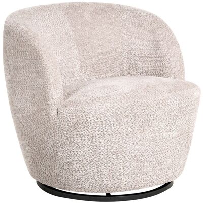 Beliani Fauteuil Moderne En Polyester Pivotant Avec Accoudoirs Assise Large Meuble De Sa - Publicité Beliani Fauteuil Moderne En Polyester Pivotant Avec Accoudoirs Assise Large Meuble De Sa - Publicité