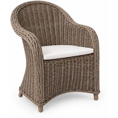 Okaffarefatto Fauteuil Roma Rotin Naturel - Mobilier de Jardin Intérieur Extérieur - Publicité Okaffarefatto Fauteuil Roma Rotin Naturel - Mobilier de Jardin Intérieur Extérieur - Publicité