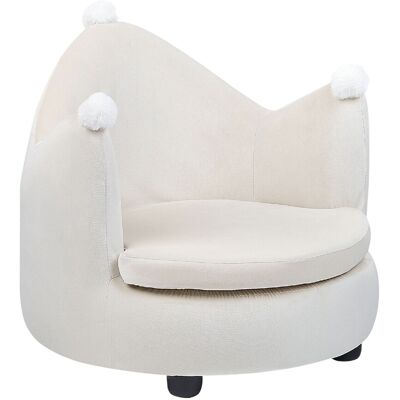 Fauteuil Enfant en Velours Couronne - Mobilier Moderne pour Enfants - Publicité Fauteuil Enfant en Velours Couronne - Mobilier Moderne pour Enfants - Publicité