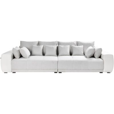 Canapé en Tissu Beige Clair et Gris Clair Beliani - 4 Places - Salon Moderne - Publicité Canapé en Tissu Beige Clair et Gris Clair Beliani - 4 Places - Salon Moderne - Publicité